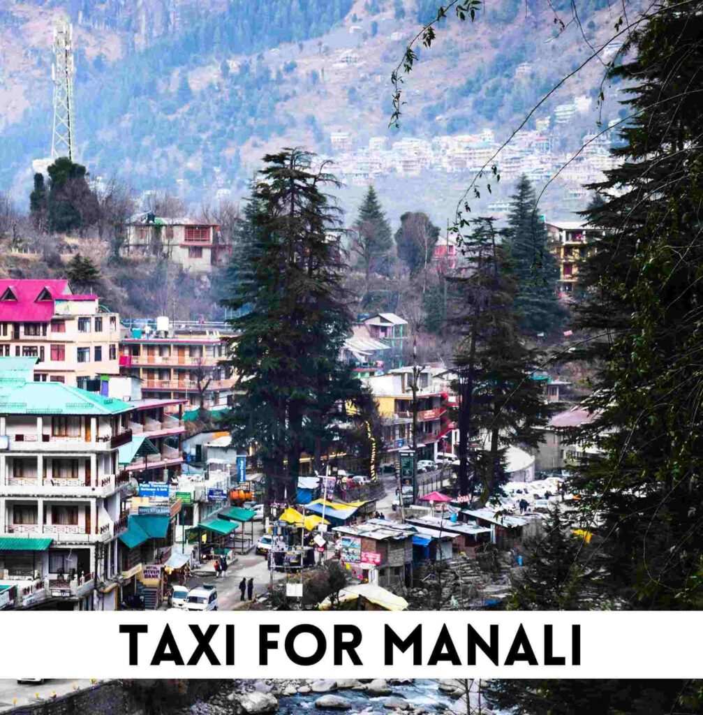 taxi for manali