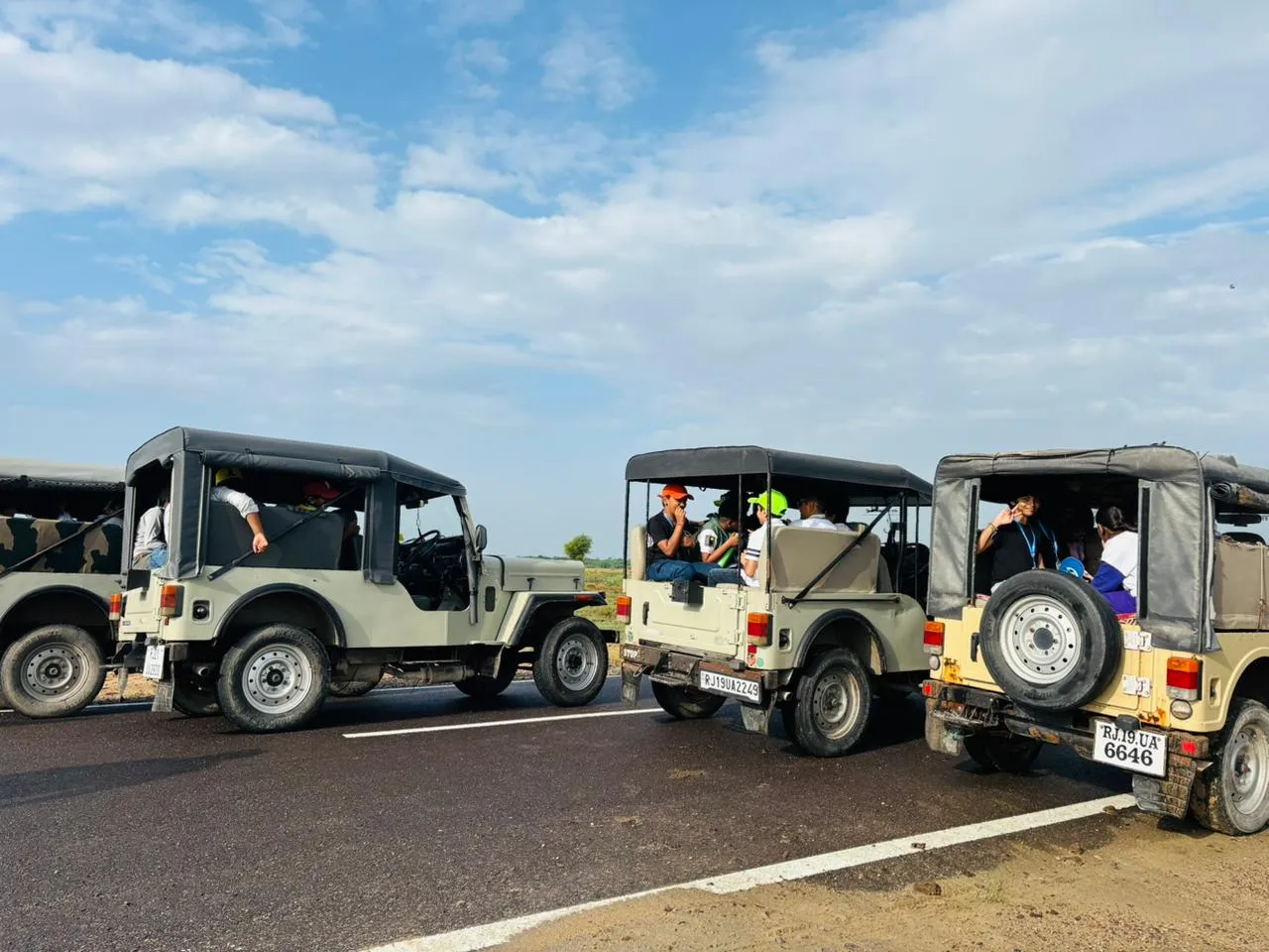 Open Jeep Safari Jodhpur Vehicle