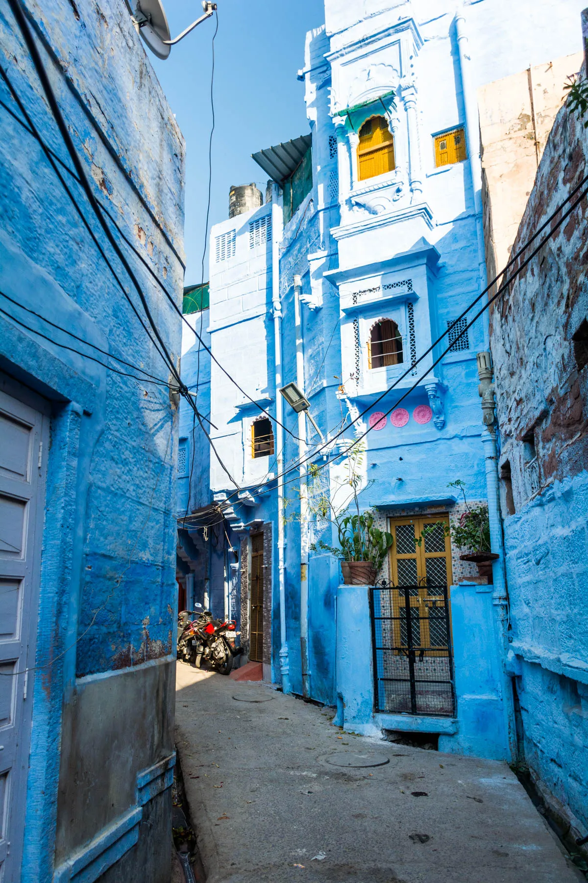 Blue City Alleys
